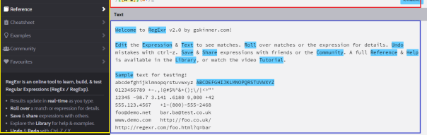 website-hoc-regular-expression